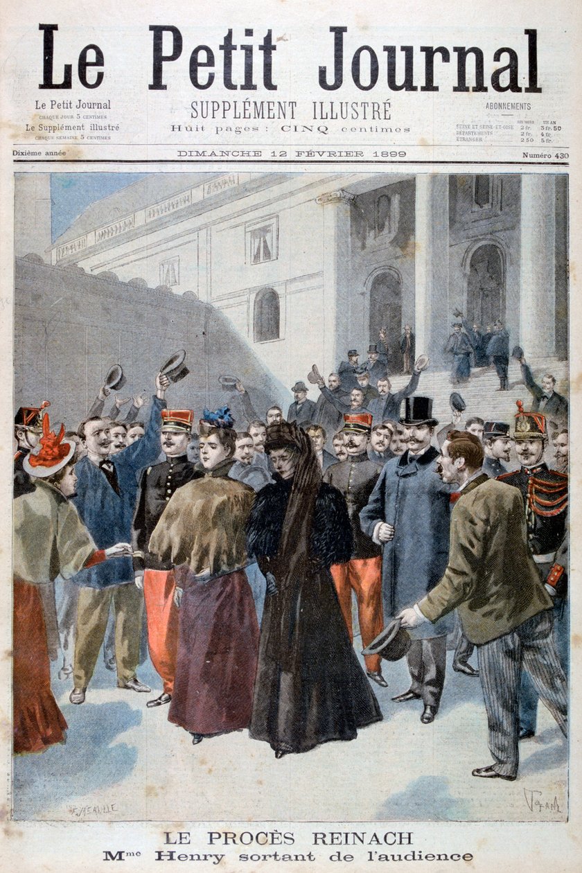 O julgamento Reinach, 1899 de Fortuné Méaulle