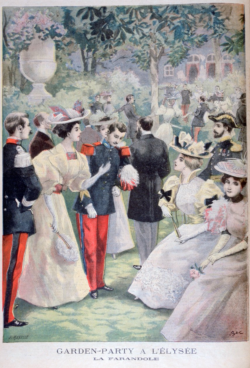 O farandole, 1895 de Fortuné Méaulle