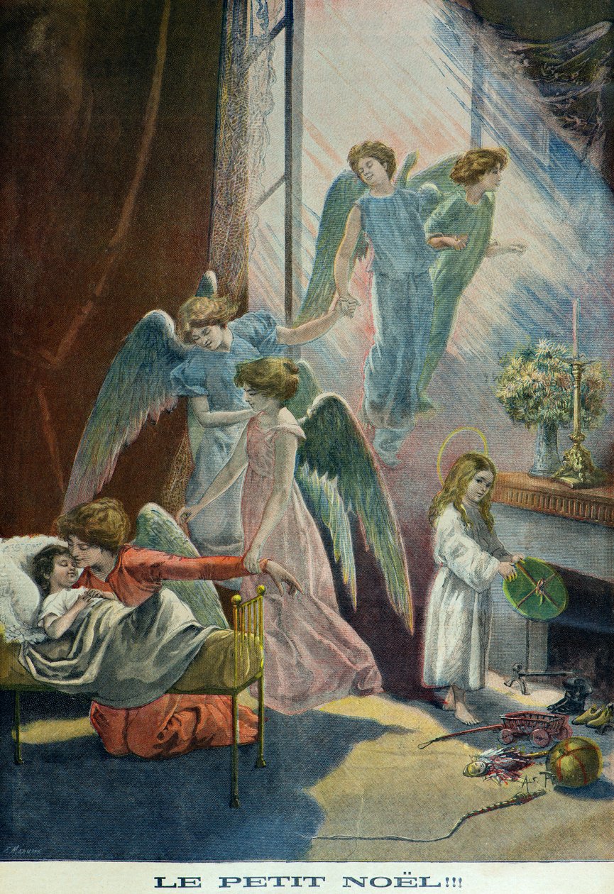 Le petit noel (Gravura) de Fortune Louis Meaulle