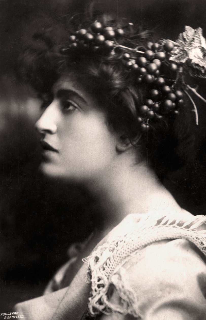 Constance Collier 1878-1955, atriz britânica, 1900s. de Foulsham and Banfield