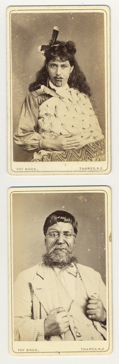 Retratos, c.1880 (impressão de albume) de Foy Brothers Studio