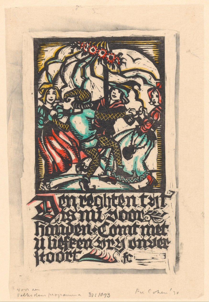 Mastro de Fré Cohen (signed by artist)