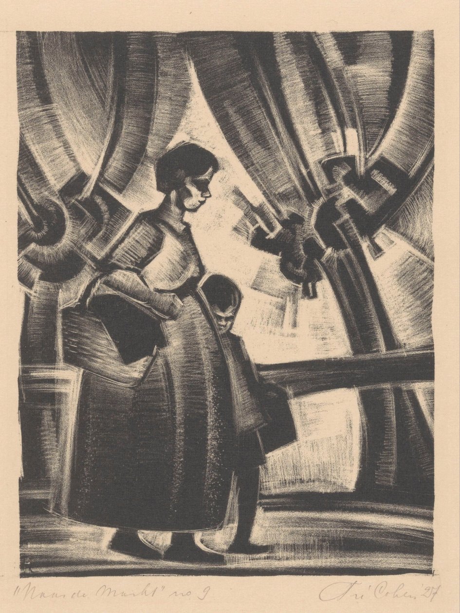 Para o mercado (título original no objeto) de Fré Cohen (signed by artist)
