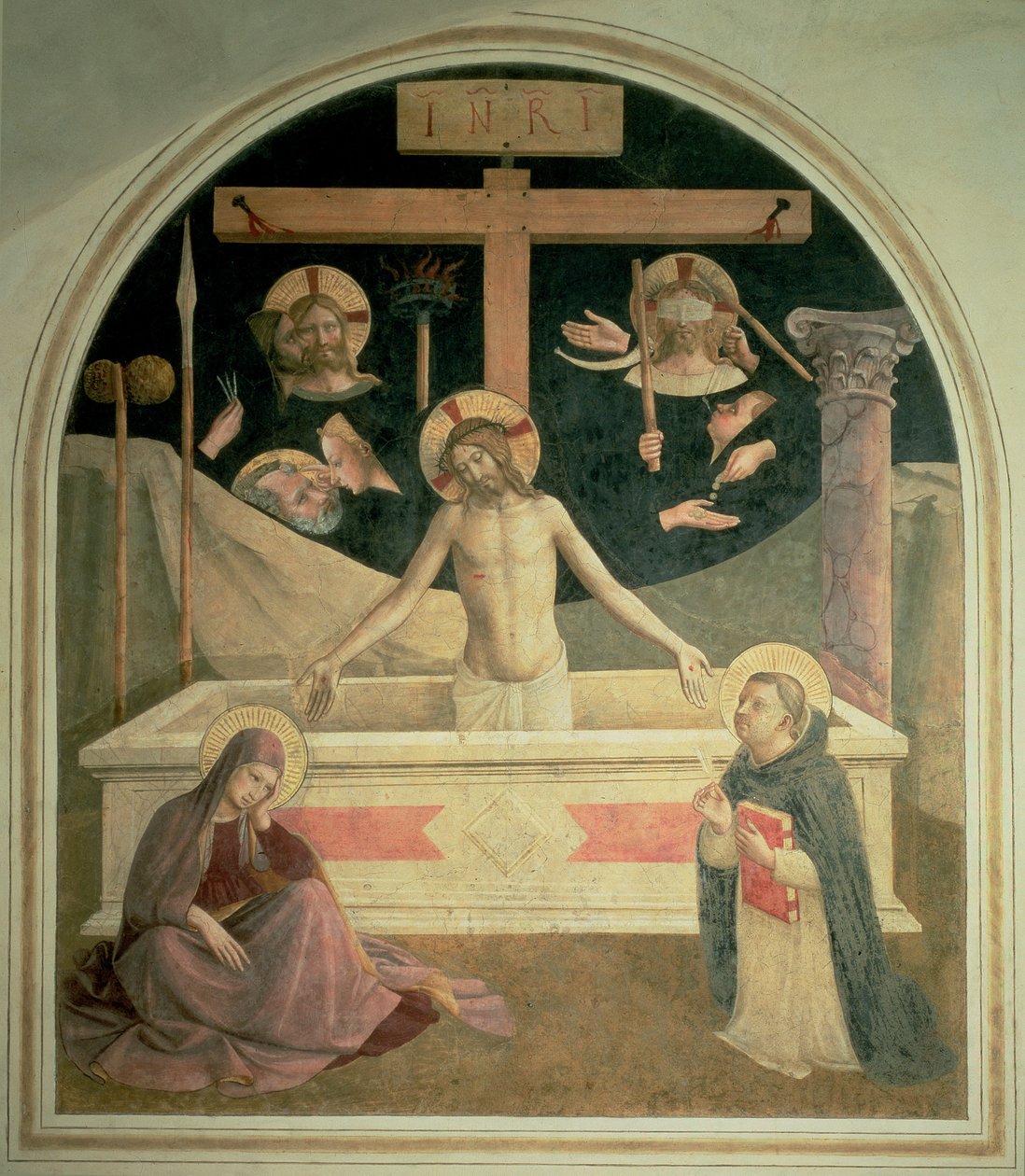 Cristo ressurgindo de seu túmulo, c.1438-45 de Fra Angelico