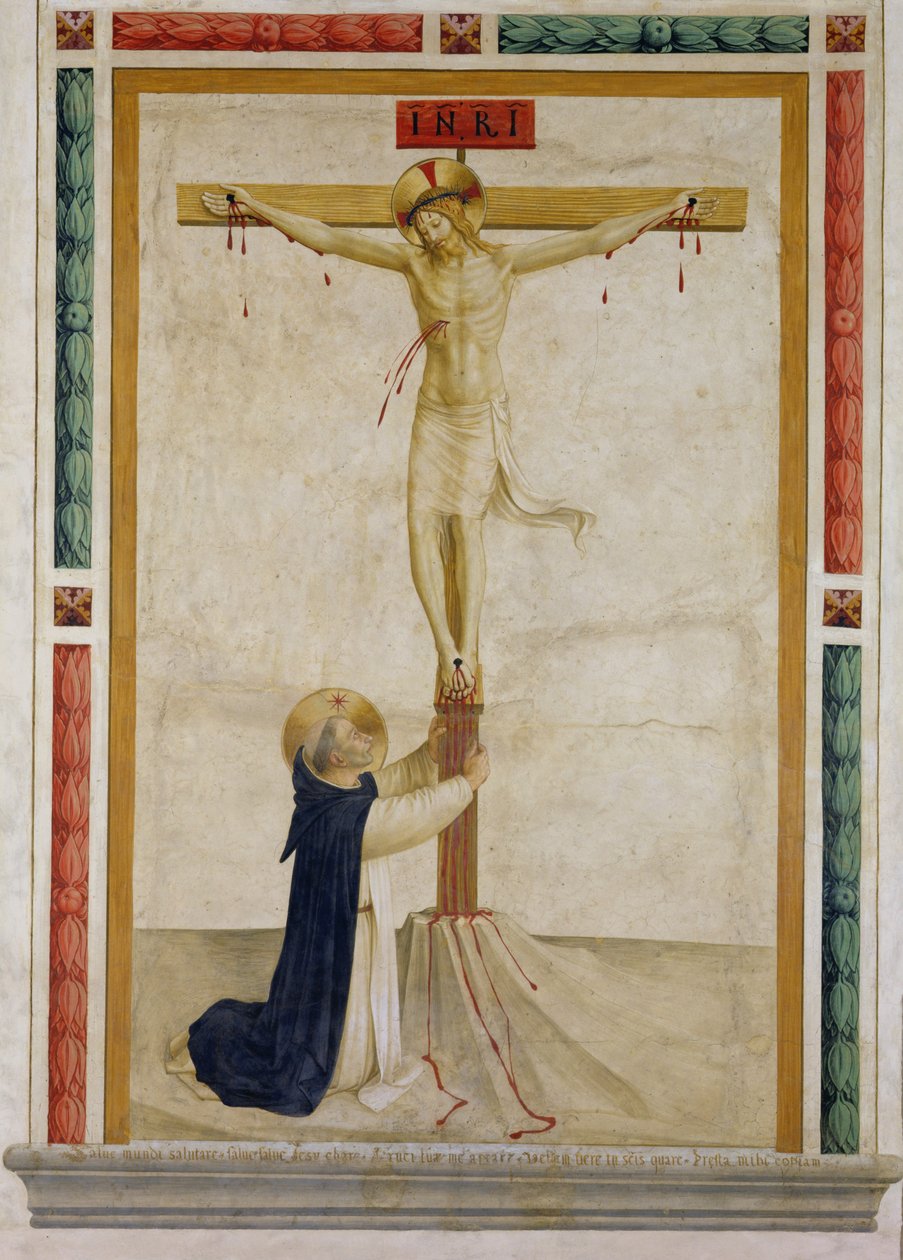 Crucificação com São Domingos de Fra Angelico