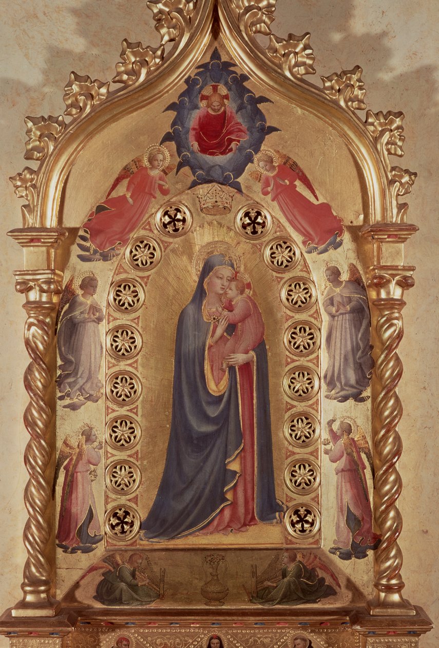 Madonna das Estrelas (veja também 79357) de Fra Angelico