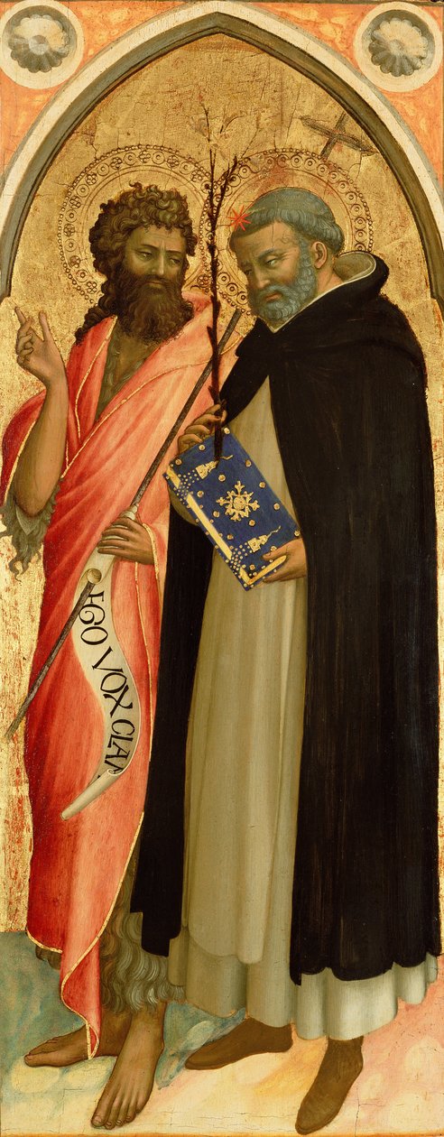 São João Batista e São Domingos de Fra Angelico