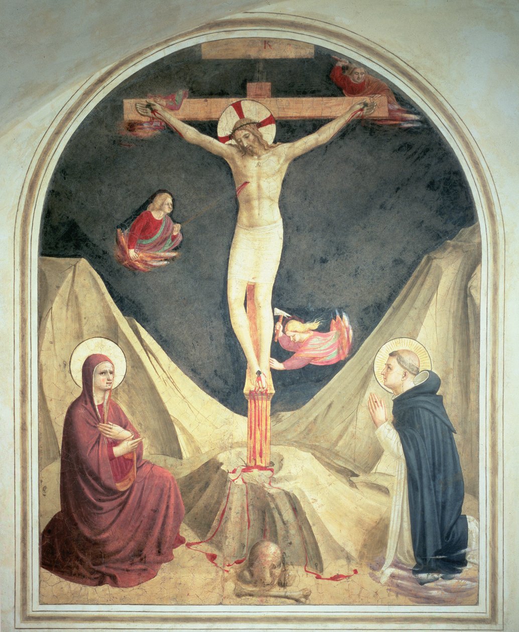 A crucificação, 1442 de Fra Angelico