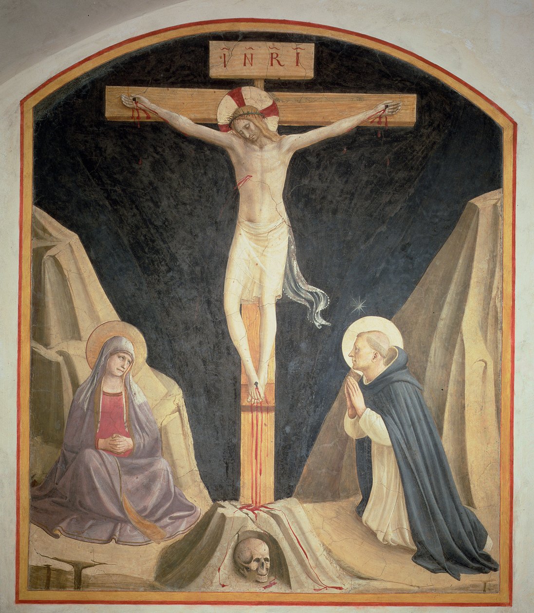A crucificação, 1442 de Fra Angelico