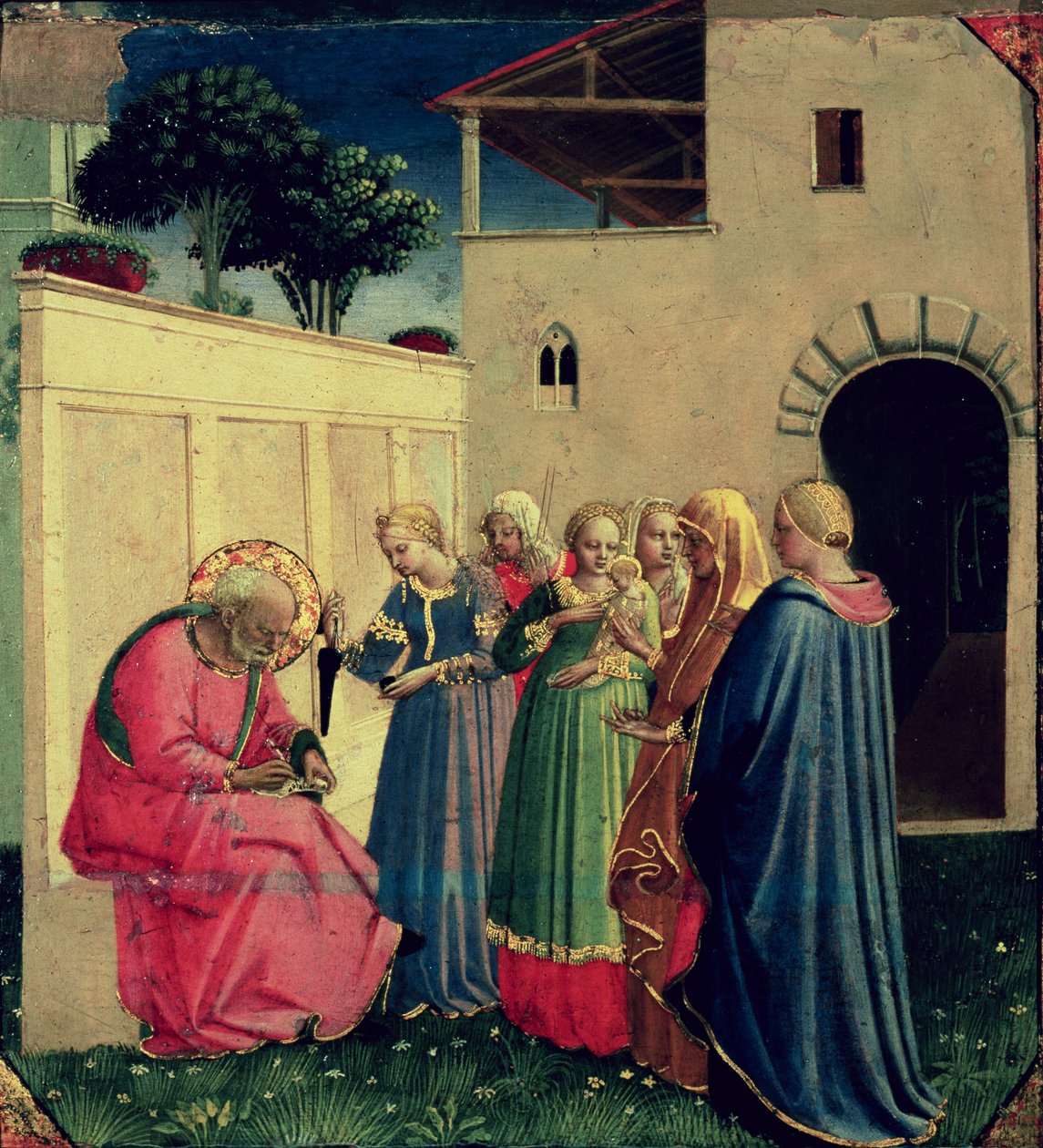 A nomeação de João Batista, c.1430 (tempera no painel) de Fra Angelico