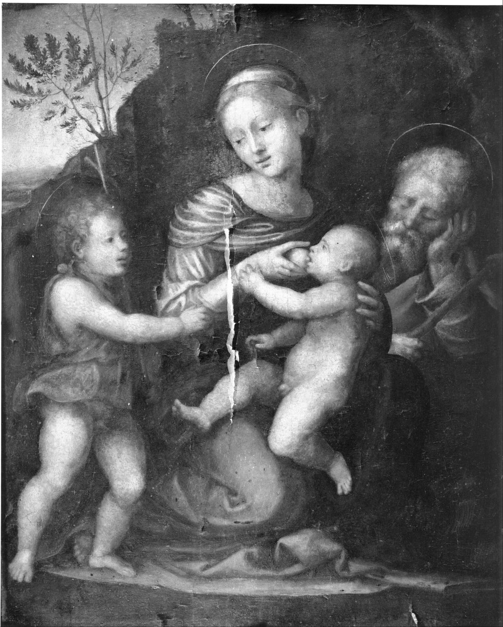 Sagrada Família com São João de Fra Bartolomeo