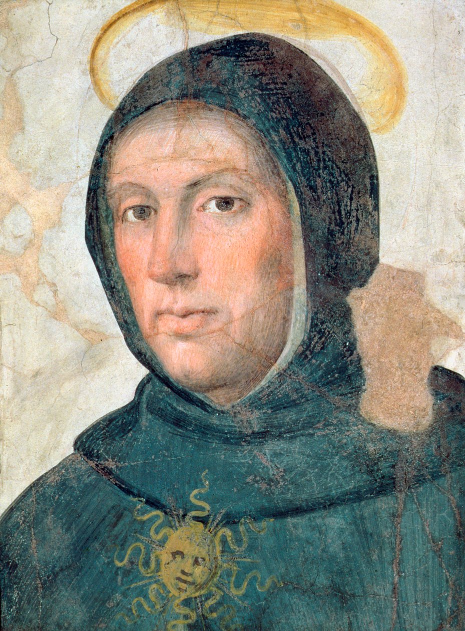 São Tomás de Aquino (1225-1274) de Fra Bartolommeo