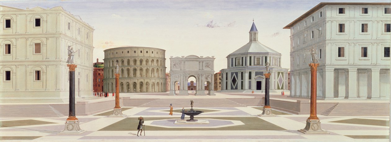 A cidade ideal, c.1480 de Fra Carnevale