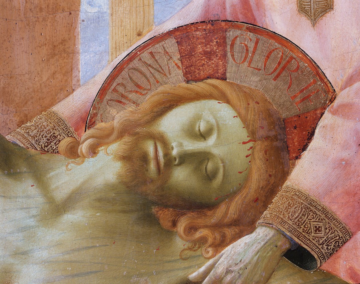 Descida da cruz, ou Altar da Santíssima Trindade (Tempera sobre madeira de Fra  Angelico
