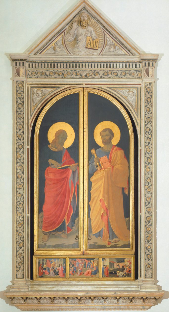 Altareiro de Liniers: São Pedro e São Marcos de Fra  Angelico
