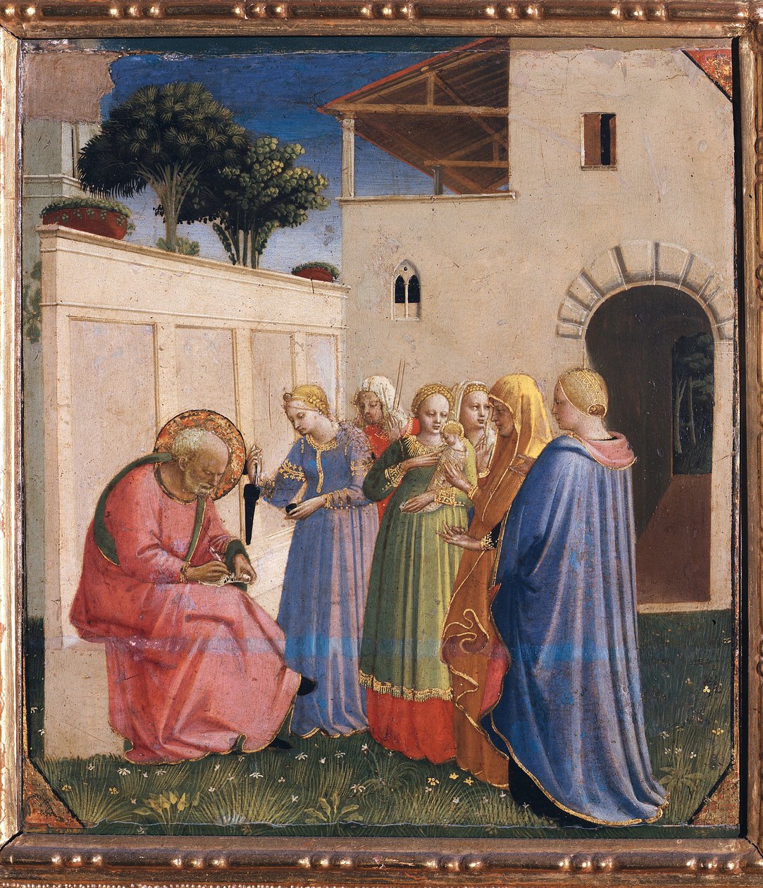 Nome de São João Baptista (Pintura sobre madeira de Fra  Angelico