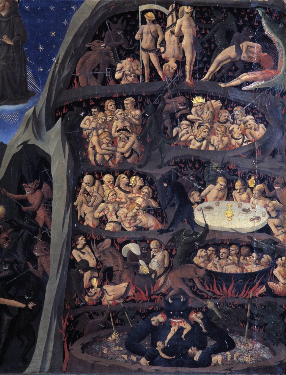 O Juízo Final: O Inferno de Fra  Angelico
