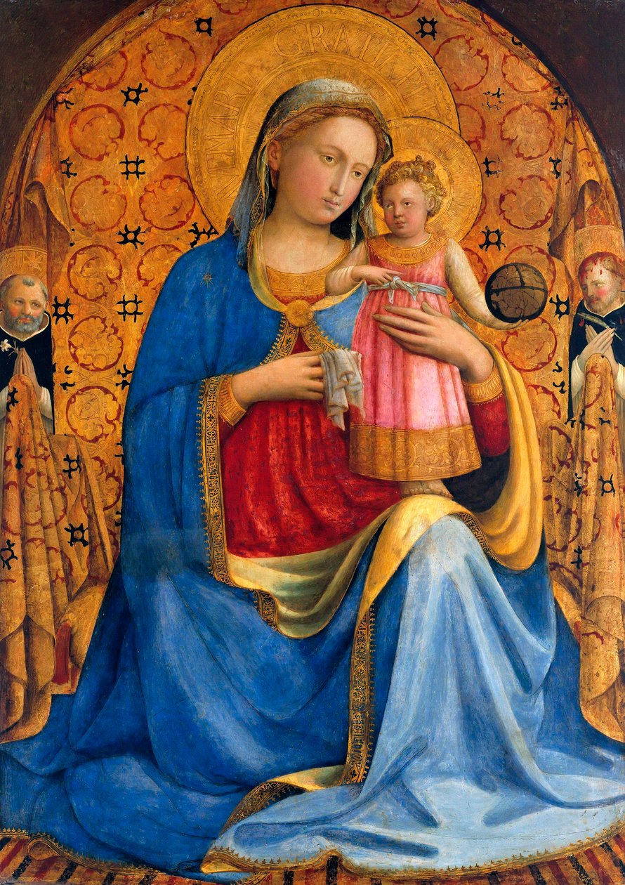 "Madonna and Child with Saints Dominic and Peter Martyr (Madonna dell