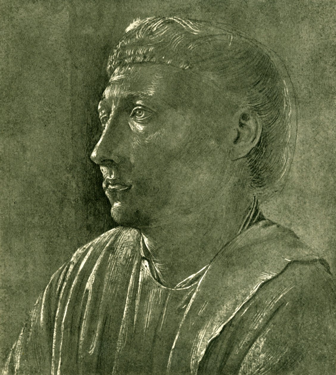 Busto de um clérigo, c1450, 1943. de Fra Angelico