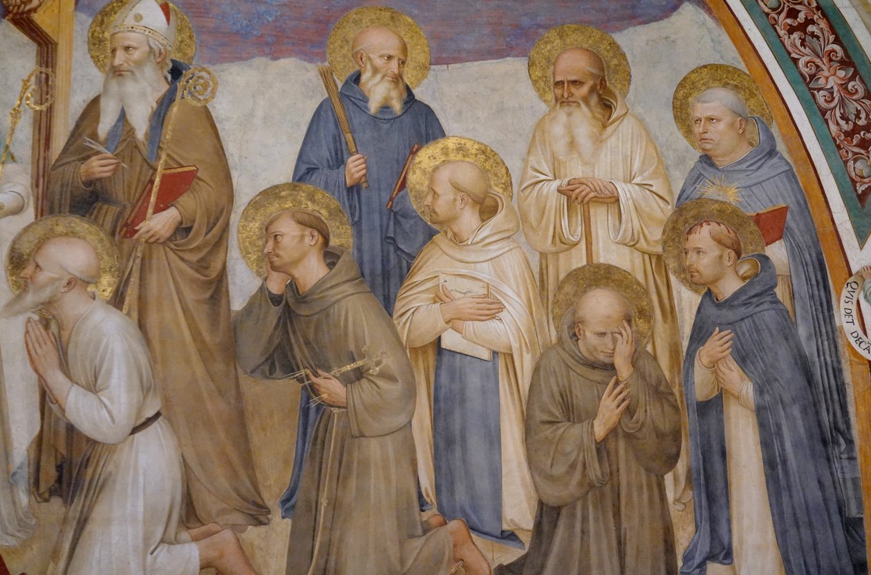 Crucificação com os santos de Fra Angelico