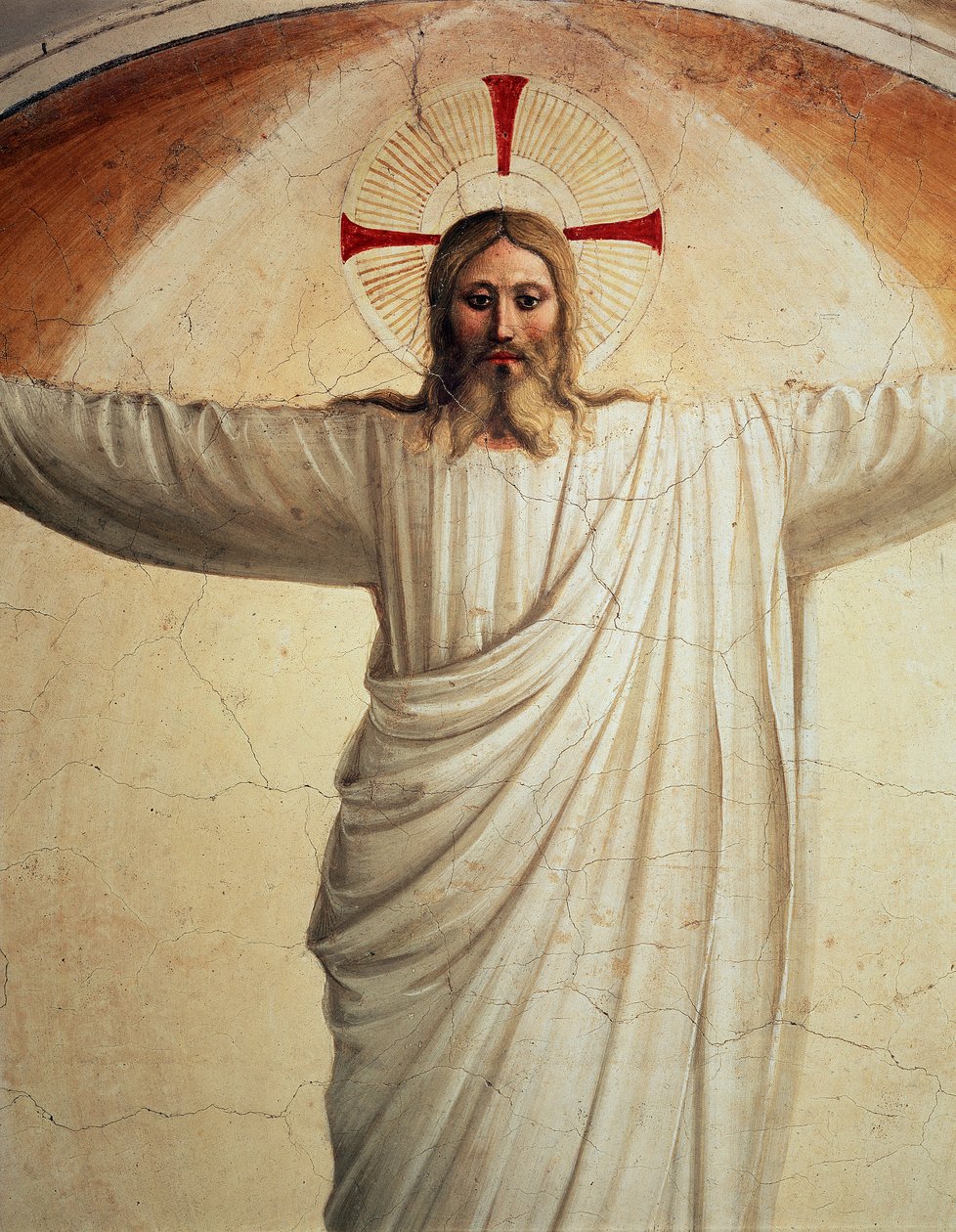 A transfiguração de Cristo de Fra Angelico