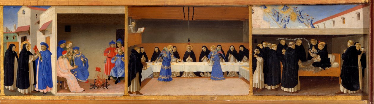 Vida de santa dominica de Fra Angelico