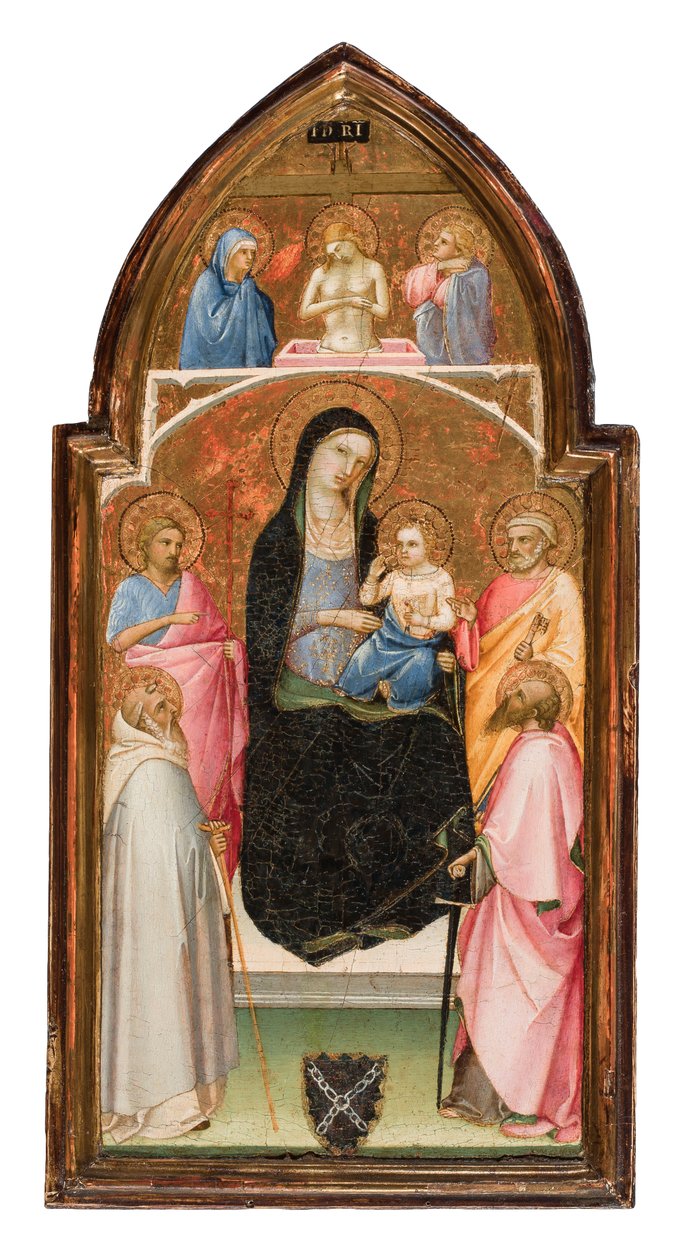 Madona e Menino com Santos de Fra Angelico