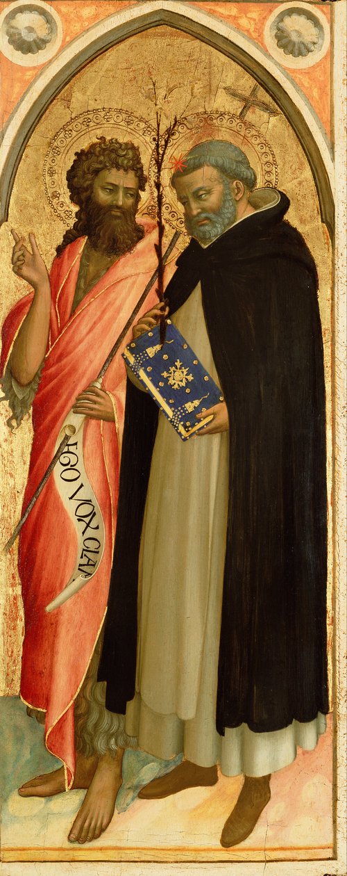 São João Batista e São Domingos de Fra Angelico