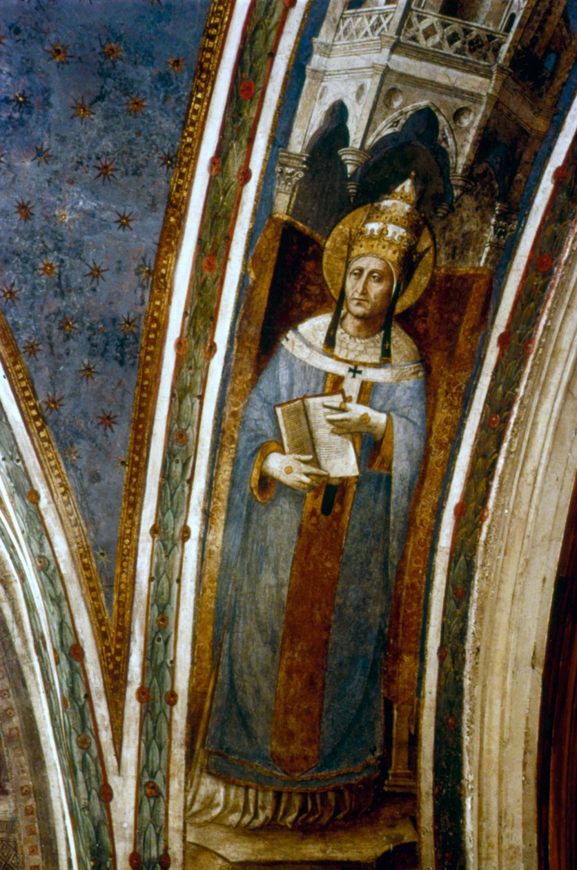 São Gregório, meados do século XV de Fra Angelico