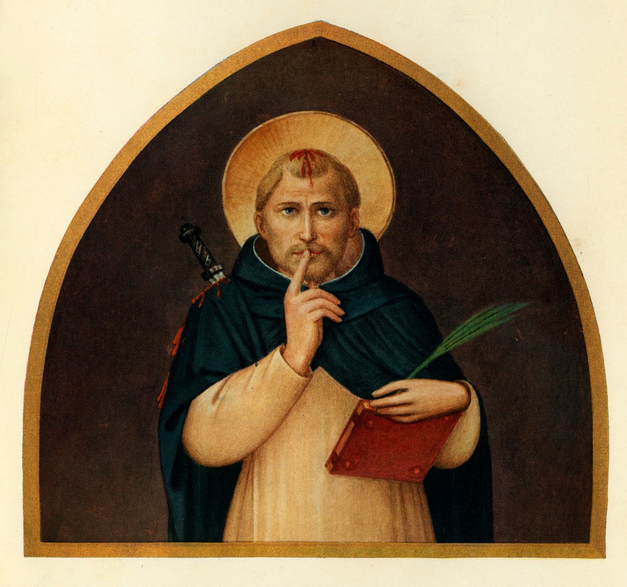 São Pedro, o Mártir, século XV, c1909 de Fra Angelico