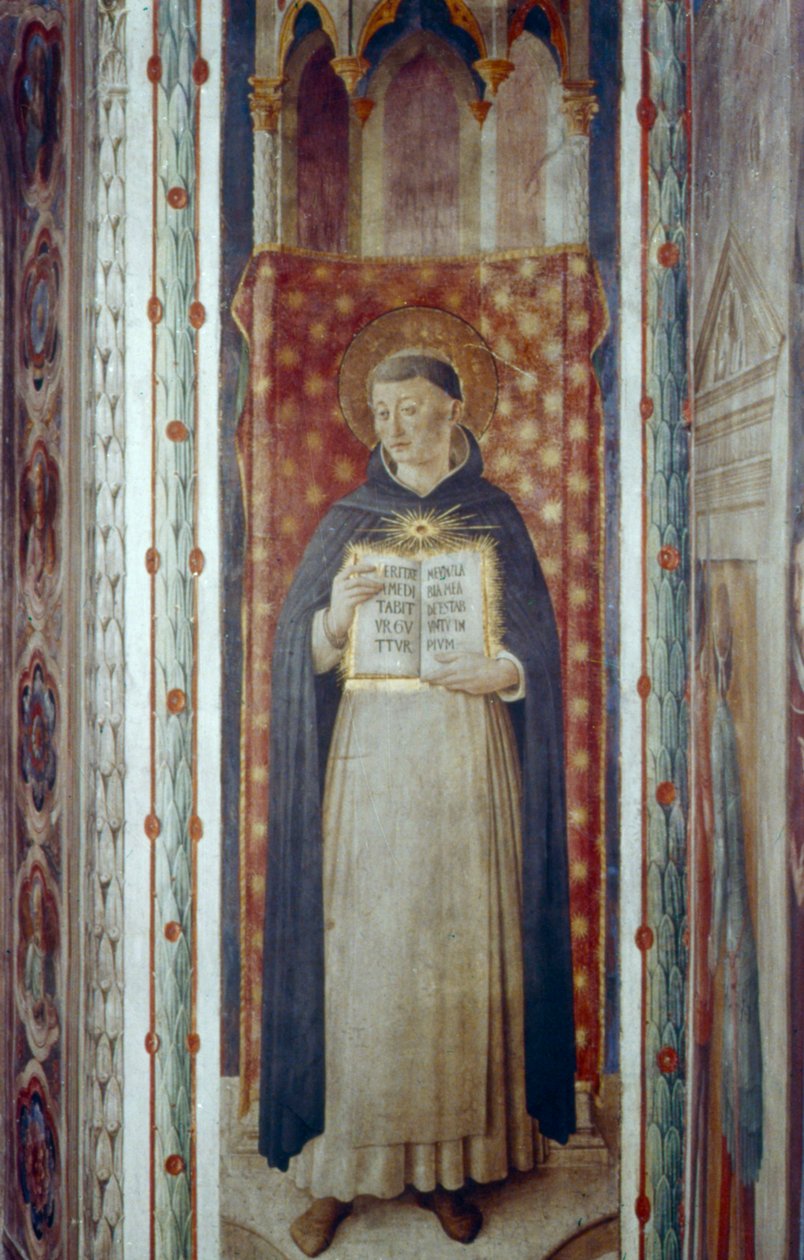 São Tomás de Aquino, meados do século XV de Fra Angelico