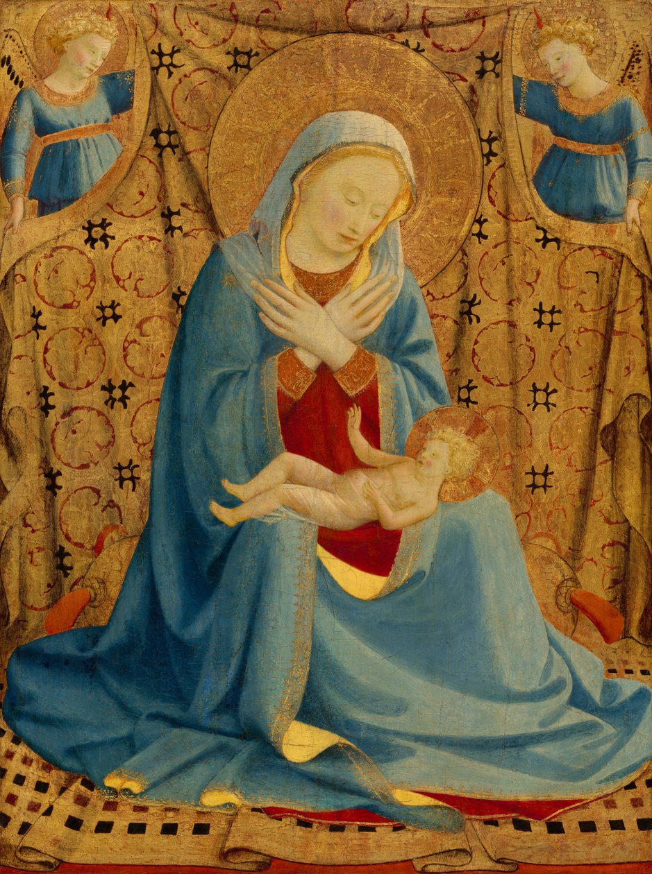 A Madona da Humildade, c. 1430. de Fra Angelico