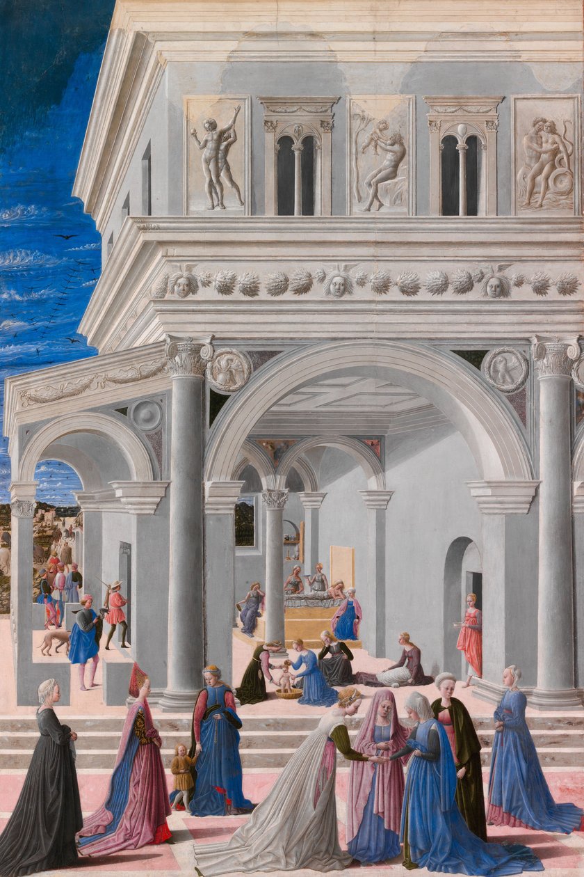 O Nascimento da Virgem de Fra Carnevale