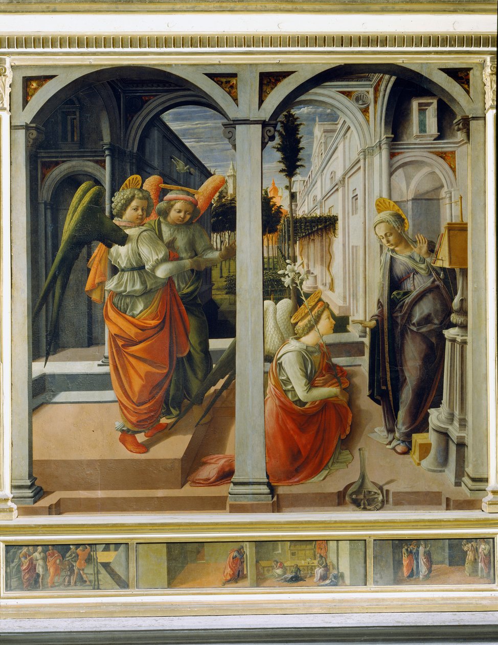 Anunciação de Fra Filippo Lippi