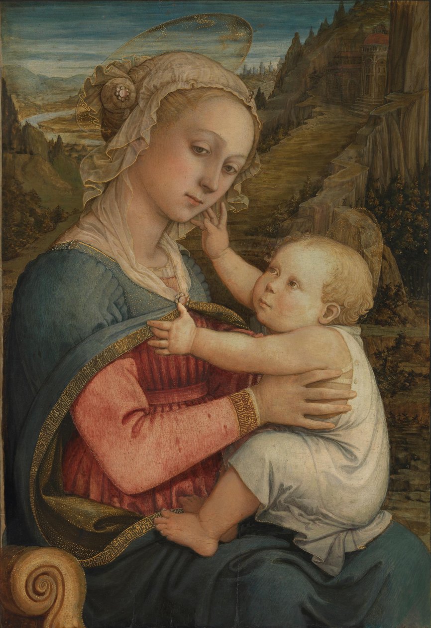 Maria com o Menino de Fra Filippo Lippi