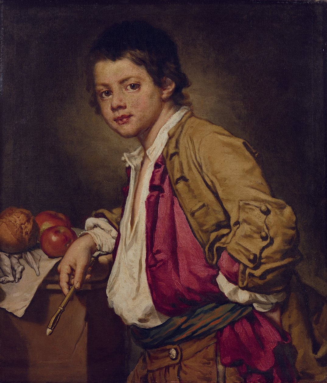 Italiano: Retrato de um jovem pintor de Fra Galgario