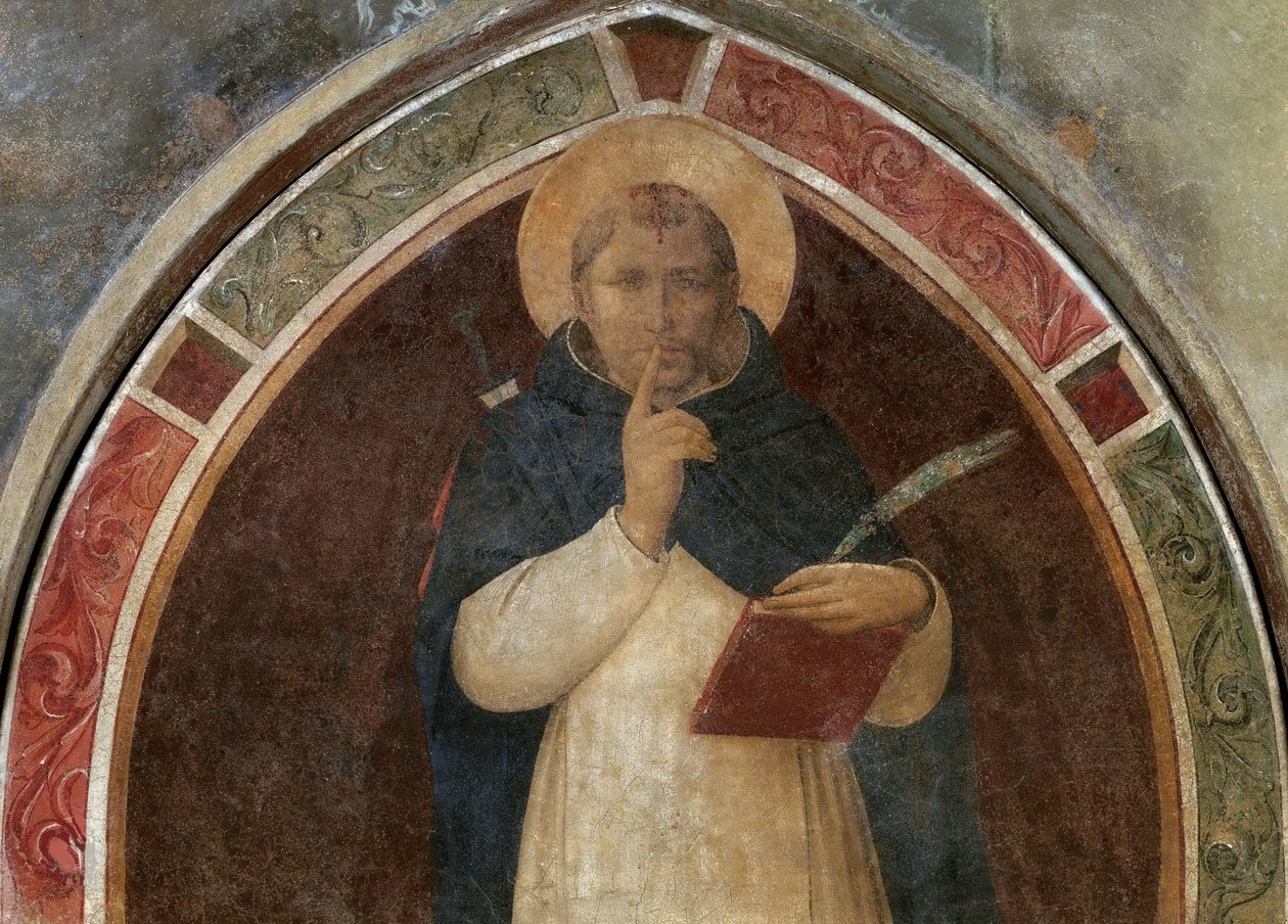São Pedro Mártir, 1441-1442. de Fra Giovanni Angelico da Fiesole