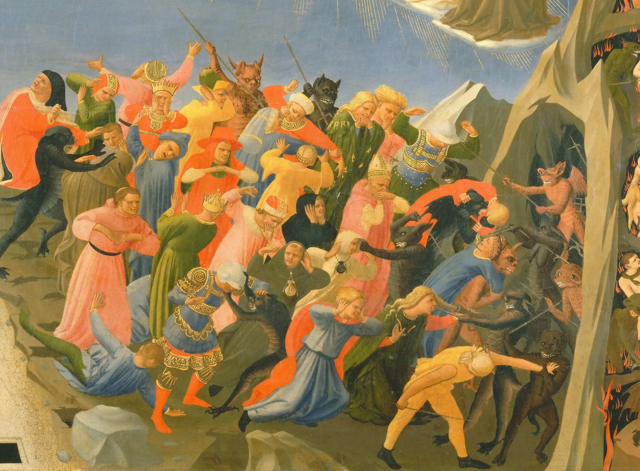 The Last Judgment Detail, ca 1432. de Fra Giovanni Angelico da Fiesole