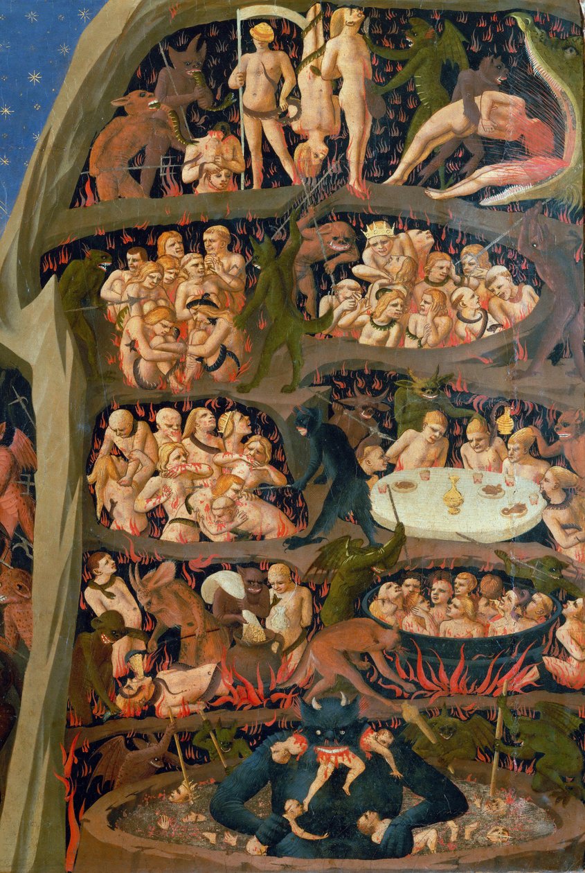 The Last Judgment Detail, ca 1432. de Fra Giovanni Angelico da Fiesole