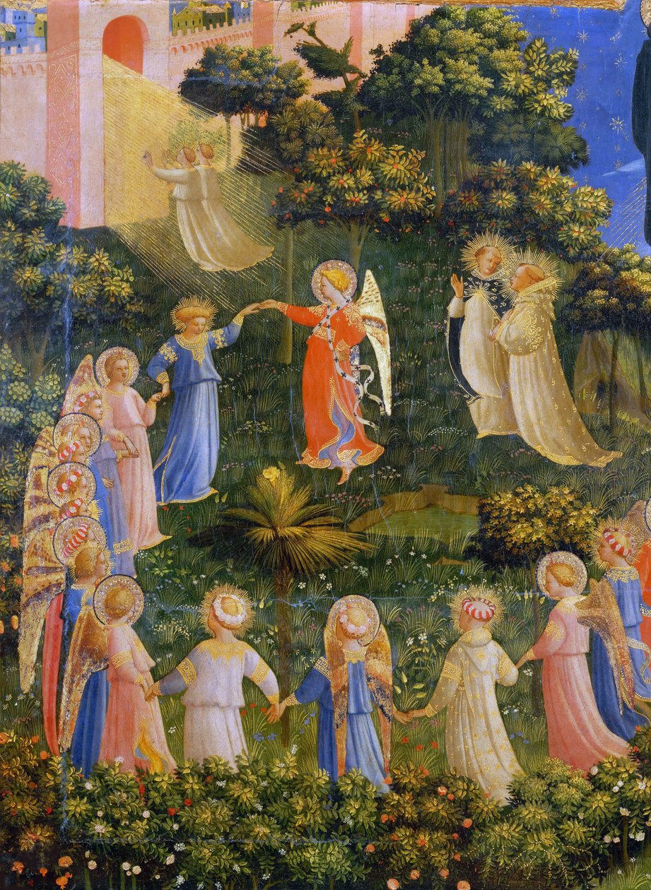 O Detalhe do Juízo Final, ca 1432. de Fra Giovanni Angelico da Fiesole