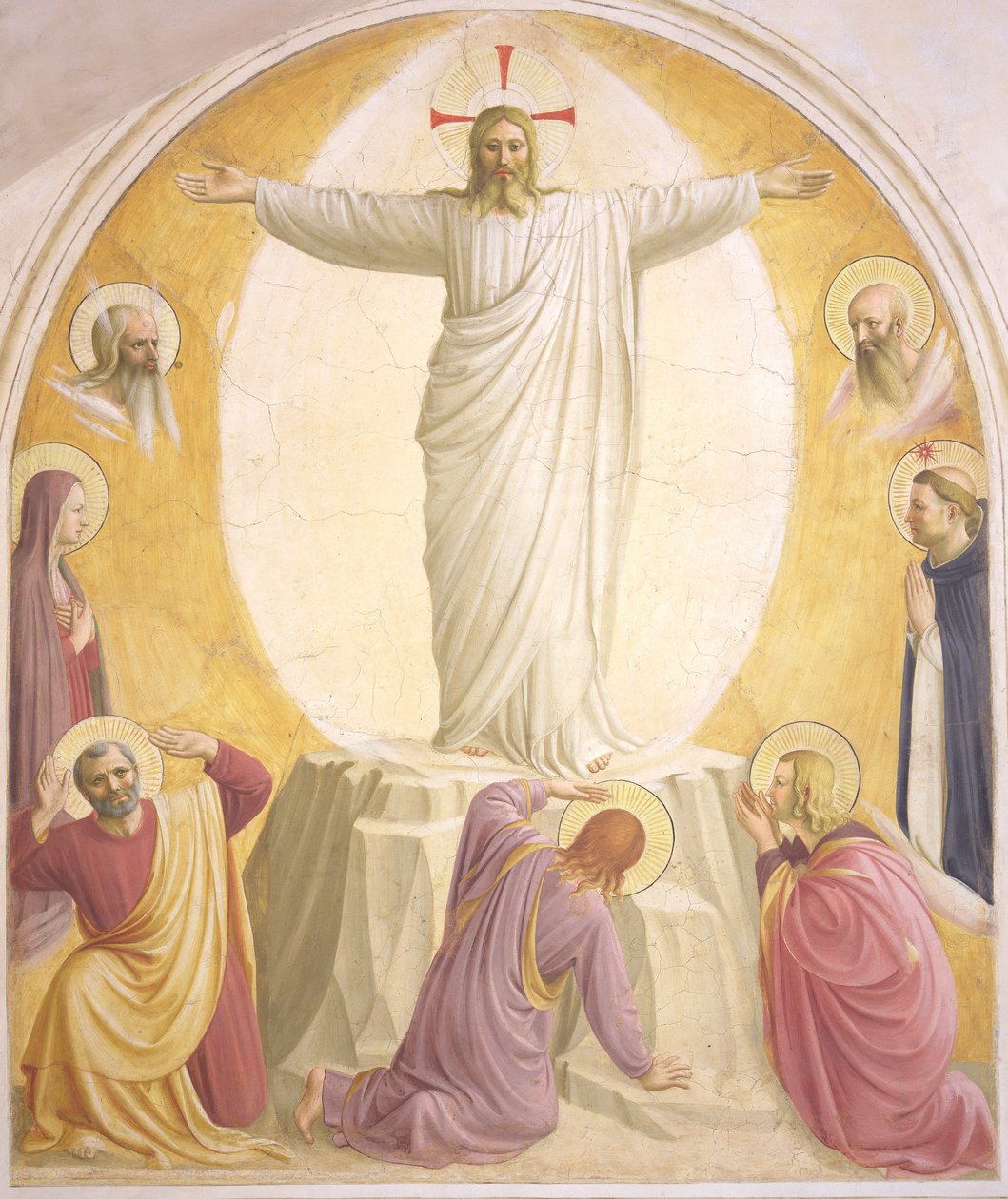 A Transfiguração de Jesus de Fra Giovanni Angelico da Fiesole