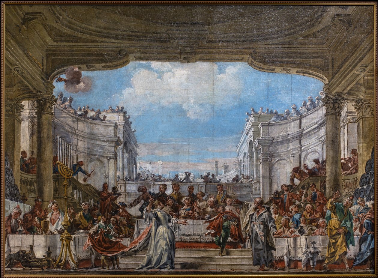 A festa de Baltazar de Fra Stefano da Carpi (1710 1796)