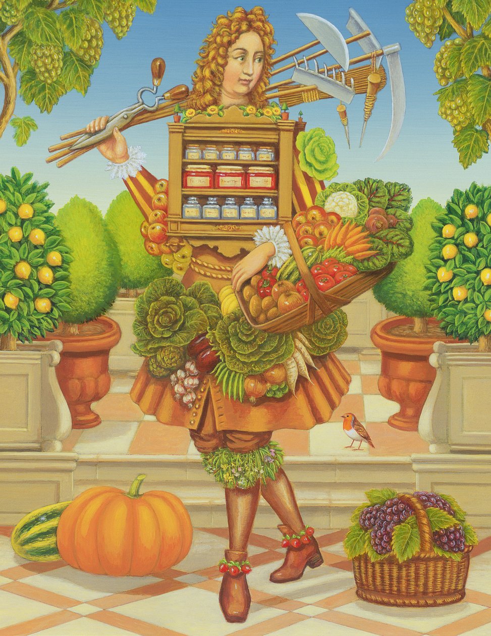 O jardineiro da cozinha, 2001 de Frances Broomfield
