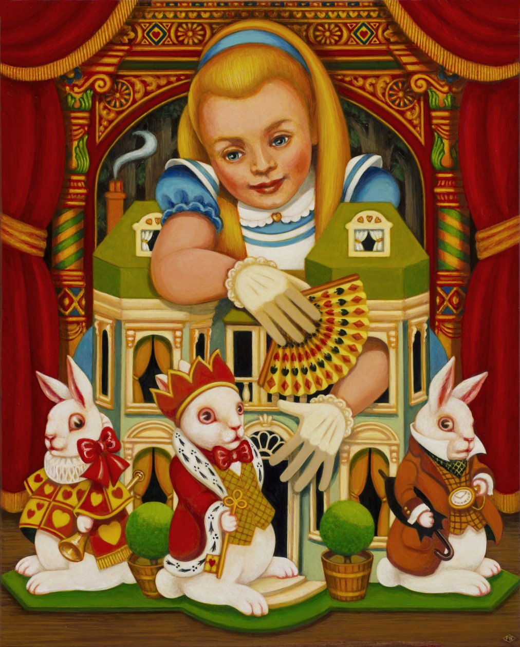 A casa do coelho branco, 2015 de Frances Broomfield