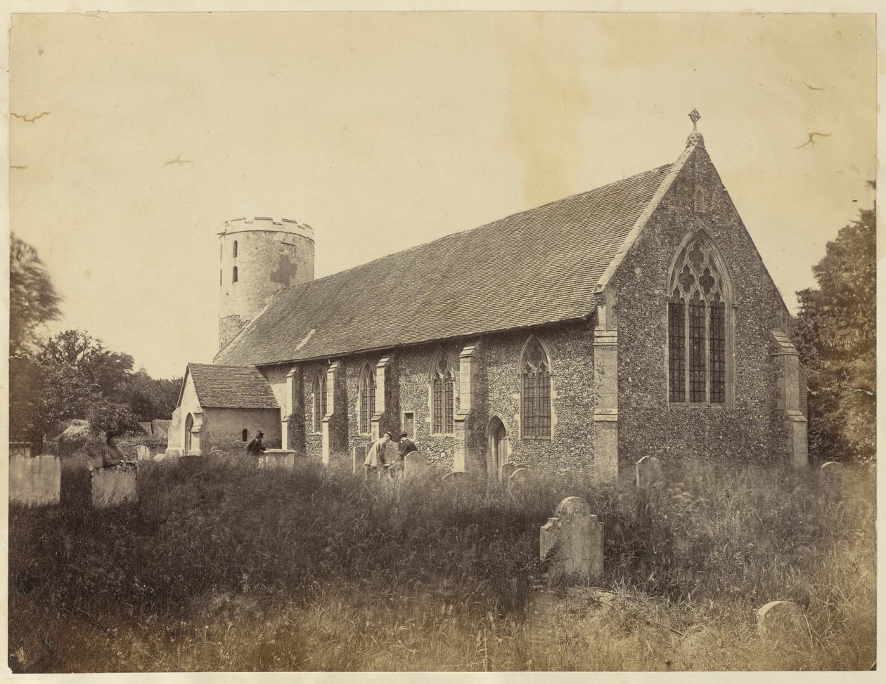 Igreja de Risby de Frances Elizabeth Jocelyn, viscountess Jocelyn