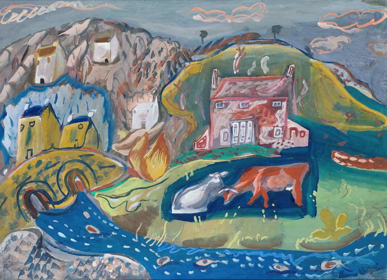 Solva, Aldeia de Pesca em Pembrokeshire de Frances Hodgkins
