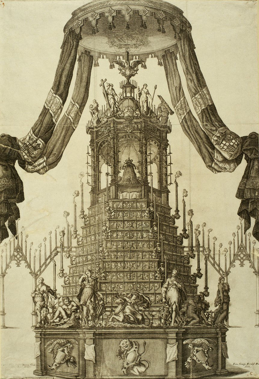 Túmulo de Carlos II de Francesc Gazan