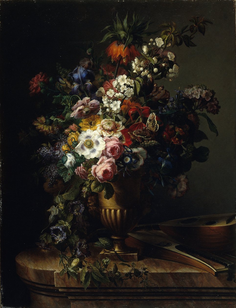 Vaso com flores de Francesc Lacoma i Fontanet