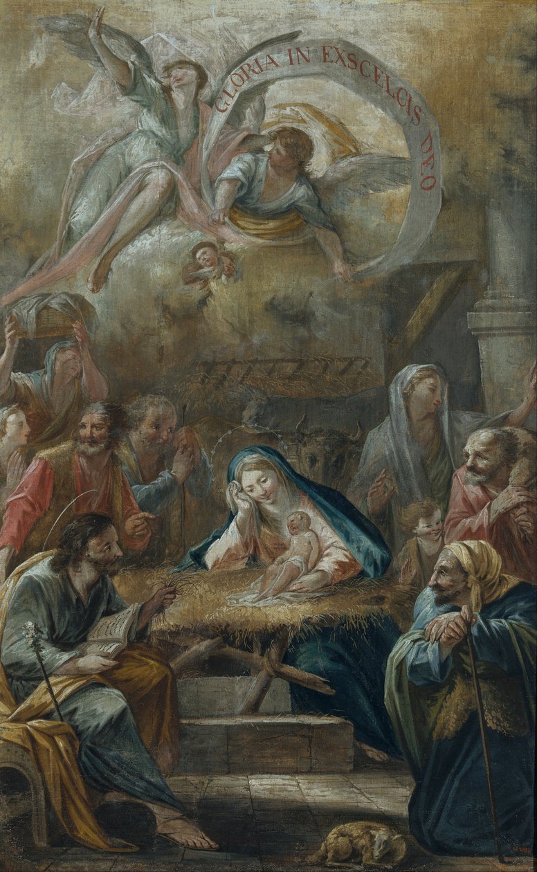 Nascimento de Jesus e a Adoração dos Pastores de Francesc Pla Duran