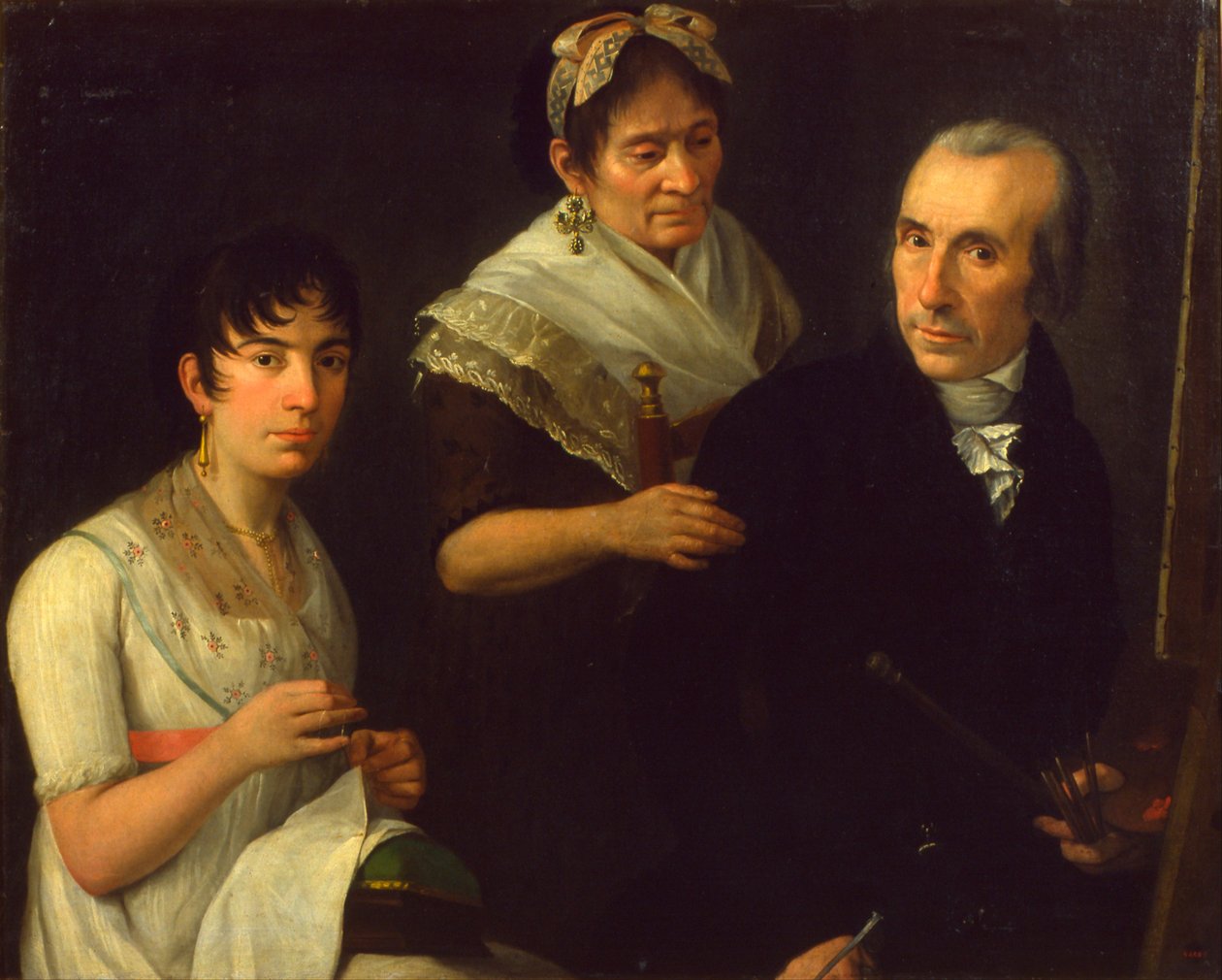 A família do pintor de Francesc Lacoma i Sans